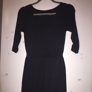 Grey 3/4 sleeve dress